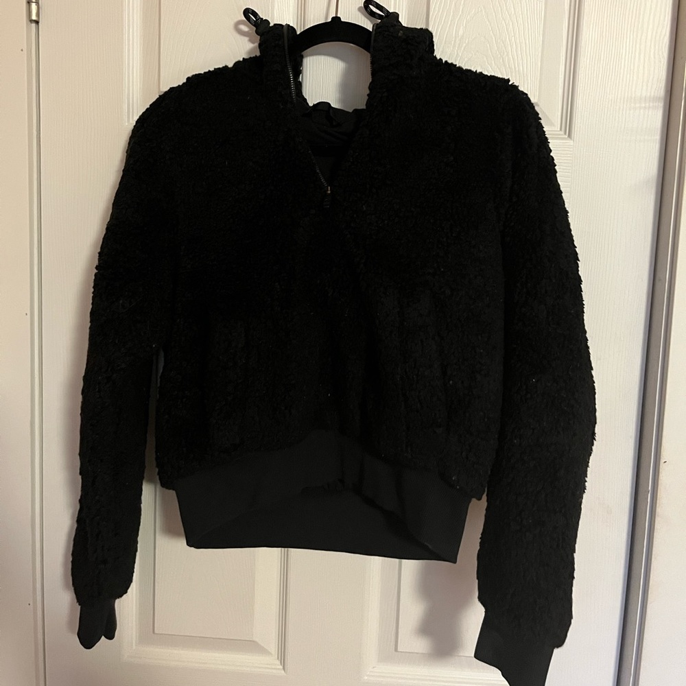 Lululemon Half Zip Sherpa Hoodie